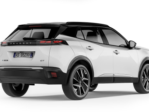 Peugeot e-2008 2024 Modèle 3D