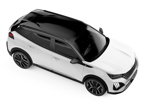 Peugeot e-2008 2024 Modèle 3D