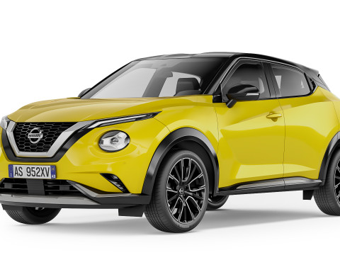 Nissan Juke 2020 3D Model