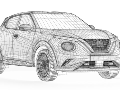 Nissan Juke 2020 3D Model