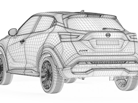 Nissan Juke 2020 3D Model