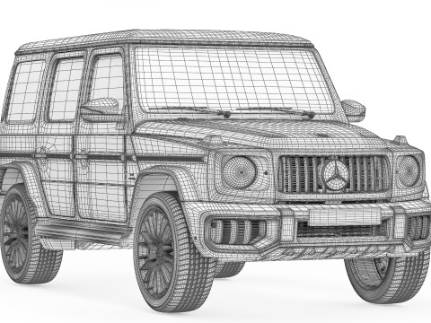 Mercedes-Benz G63 AMG 2025 3D Model