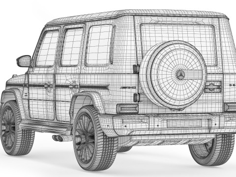 Mercedes-Benz G63 AMG 2025 3D Model