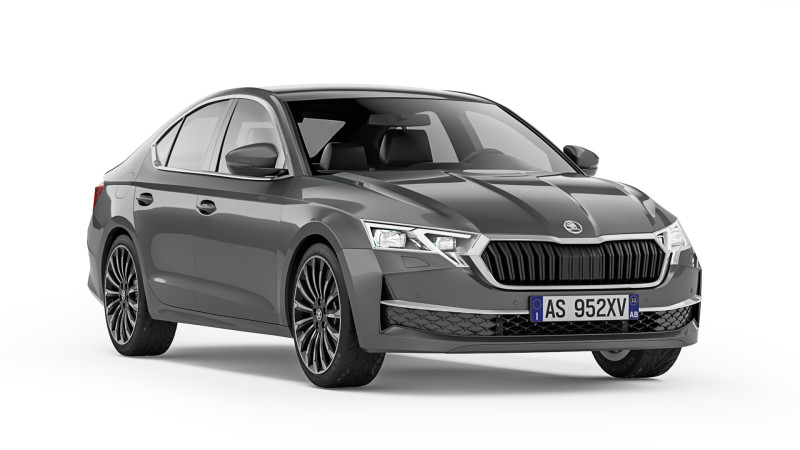 Skoda Octavia 2025 3D Modell .c4d .max .obj .3ds .fbx .stl .blend