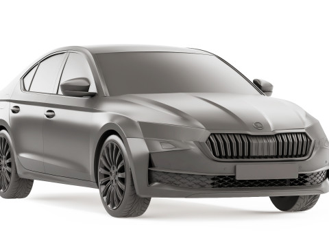 Skoda Octavia 2025 3D Modell