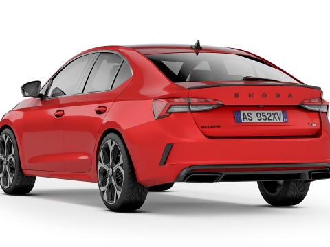 Skoda Octavia RS 2025 3D Model