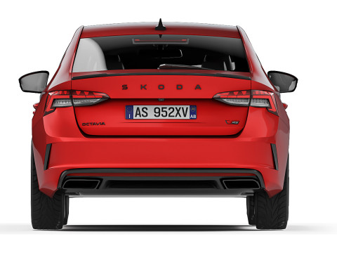 Skoda Octavia RS 2025 3D Model