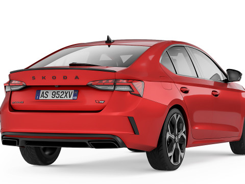 Skoda Octavia RS 2025 3D Model