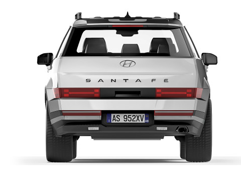 Hyundai Santa Fe 2024 3D Model