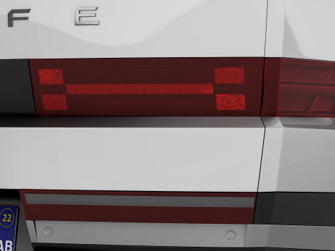 Hyundai Santa Fe 2024 3D Model