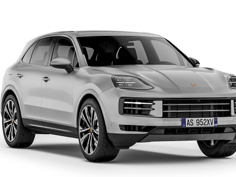 Porsche Cayenne 2024 3D Модель