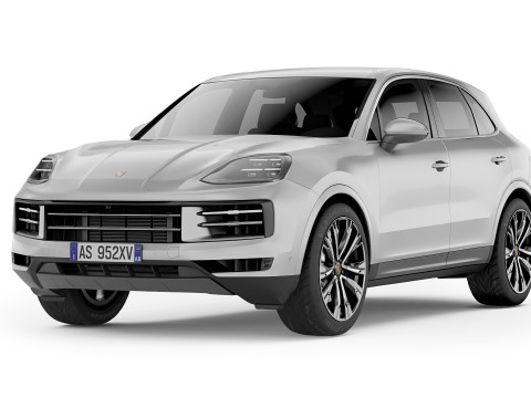 Porsche Cayenne 2024 3D Model