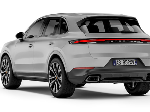 Porsche Cayenne 2024 3D Model