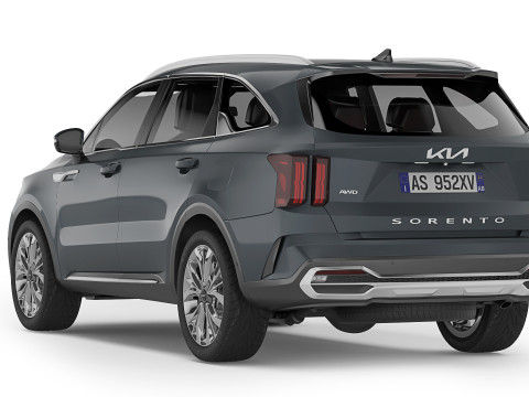 起亚索兰托 2022 3D 模型