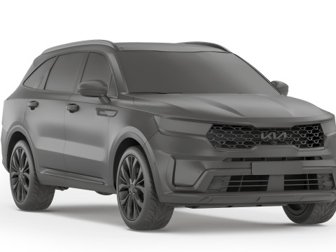 起亚索兰托 2022 3D 模型