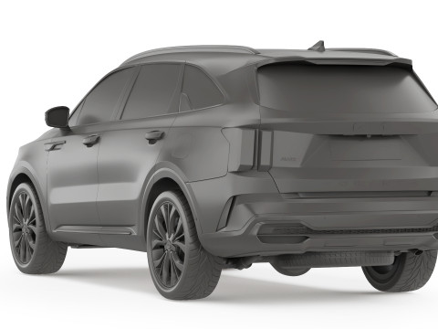 起亚索兰托 2022 3D 模型