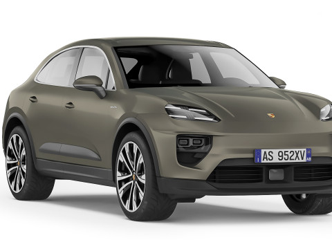 Porsche Macan 2025 3D Model