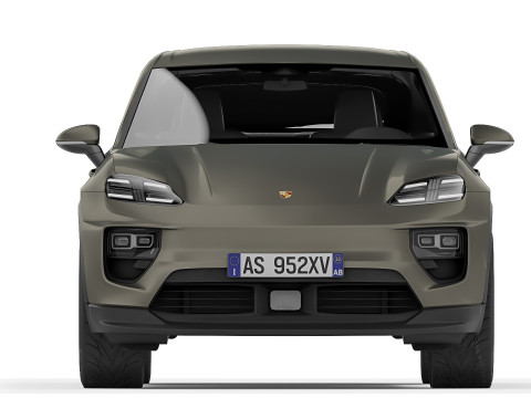 Porsche Macan 2025 3D Modell