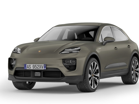 Porsche Macan 2025 3D Modell