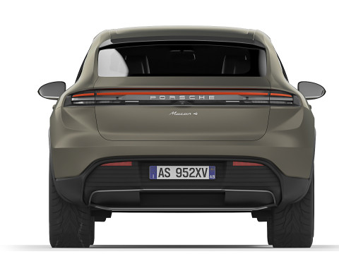 Porsche Macan 2025 3D Modell