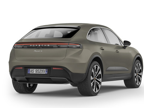 Porsche Macan 2025 3D Modell