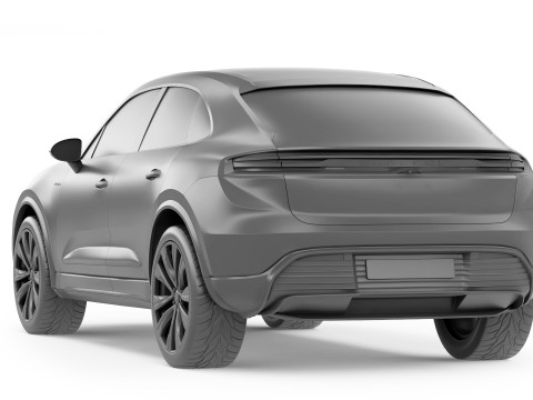 Porsche Macan 2025 3D Modell