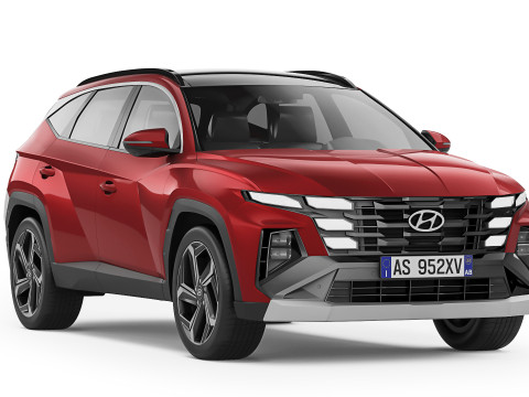 Hyundai Tucson 2024 Modelo 3D