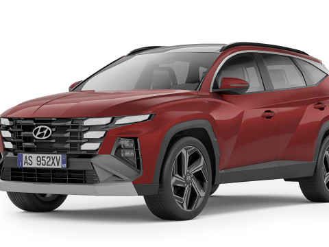 Hyundai Tucson 2024 3D Model