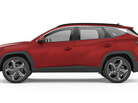 Hyundai Tucson 2024 3D Model
