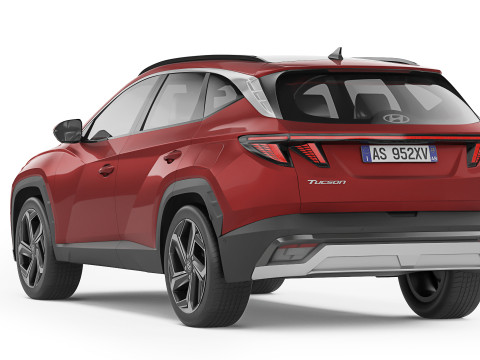 Hyundai Tucson 2024 3D Model