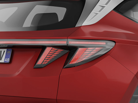 Hyundai Tucson 2024 3D Model