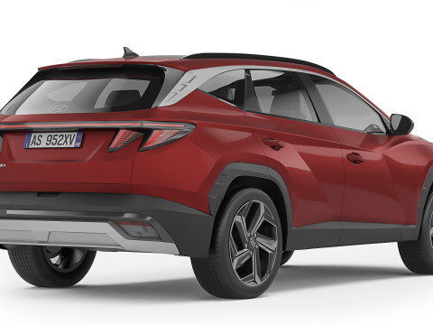 Hyundai Tucson 2024 3D Model