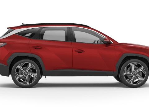 Hyundai Tucson 2024 3D Model