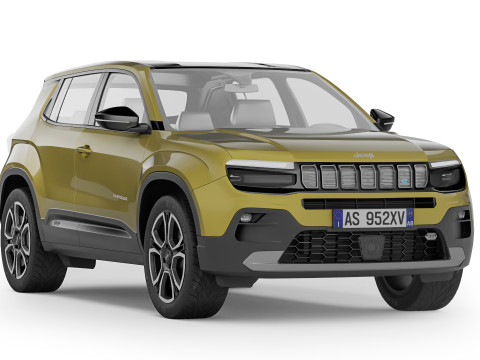 Jeep Avenger 2024 3D Modell