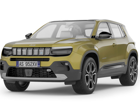 Jeep Avenger 2024 Modello 3D