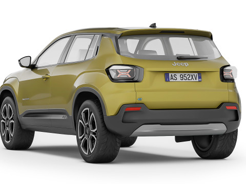 Jeep Avenger 2024 Modello 3D