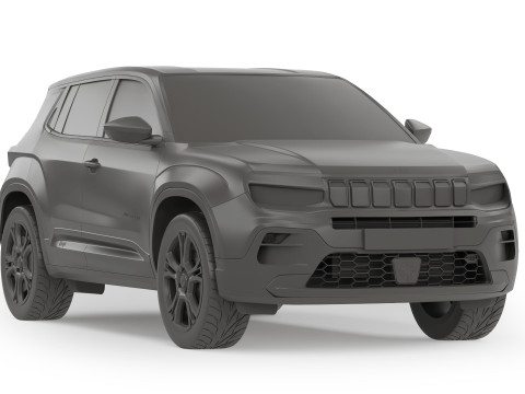 Jeep Avenger 2024 Modello 3D