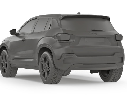 Jeep Avenger 2024 Modello 3D