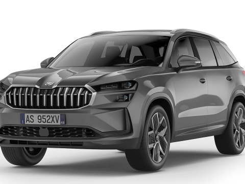 Skoda Kodiaq 2024 3D Model