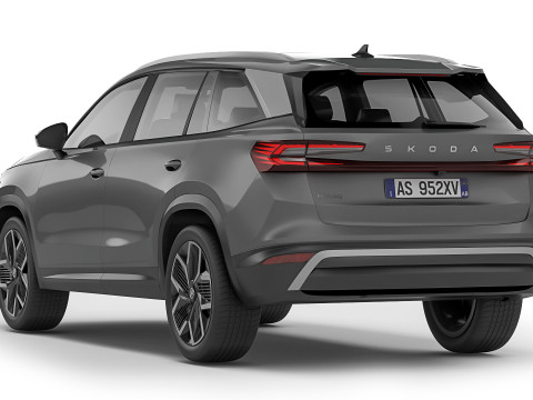 Skoda Kodiaq 2024 3D Model