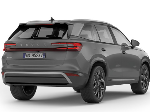 Skoda Kodiaq 2024 3D Model