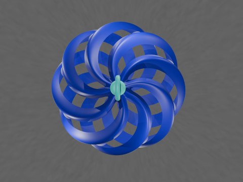 Christmas bauble 3D 3D Model