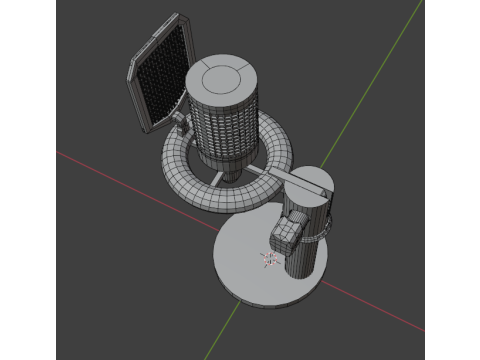 Gaming Microphone 3D Модель