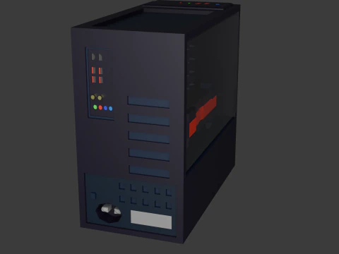 Computer 3D Model