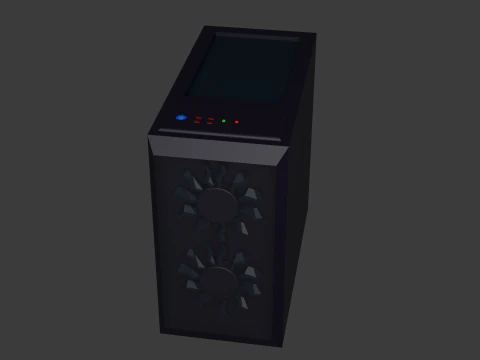 Computer 3D Model