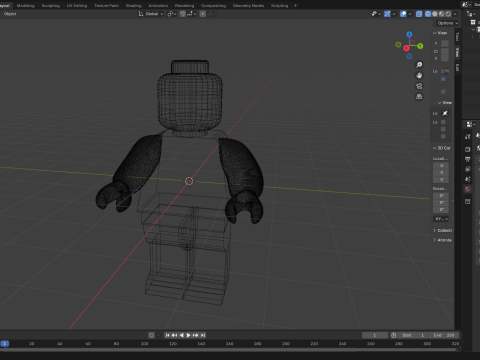 Logo men Modèle 3D