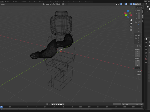 Logo men Modèle 3D
