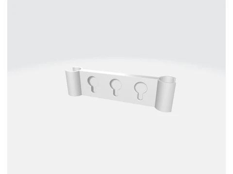 Organisateur de douche modulaire Modèles 3D en vedette