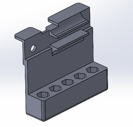 Bit Holder Attachment For GreenWorks Drill or Impact Modelo de impresión 3D .c4d .max .obj .3ds .fbx .stl .blend