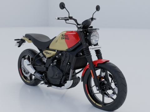 Royal Enfield Guerrilla450 3D Model